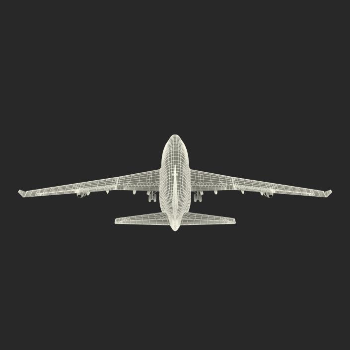 3D model Boeing 747-400ER KLM