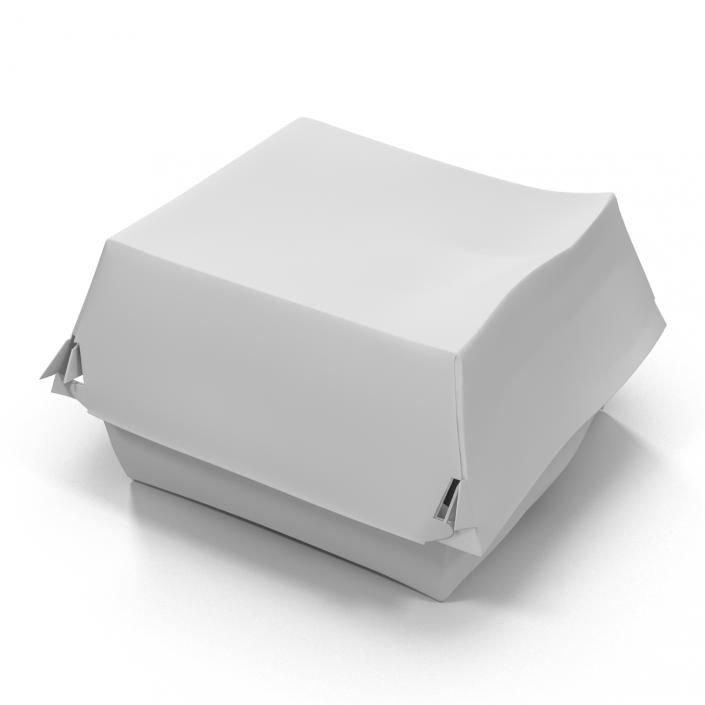 3D model Burger Box 2 Generic