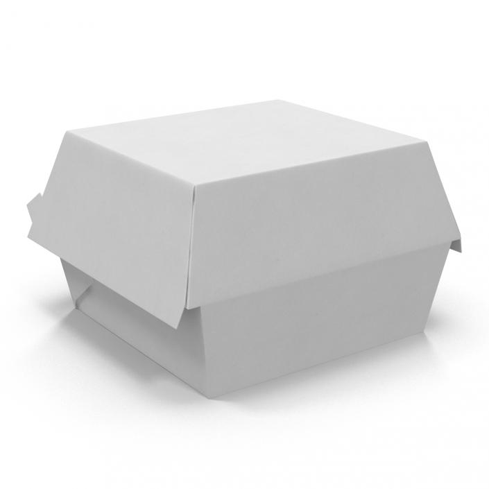 3D Burger Box Generic model