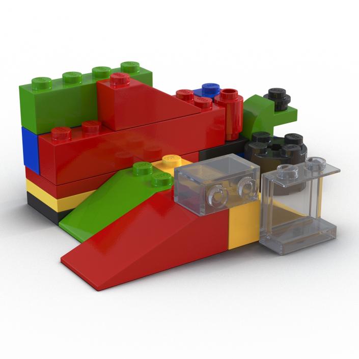 3D model Lego Bricks Set