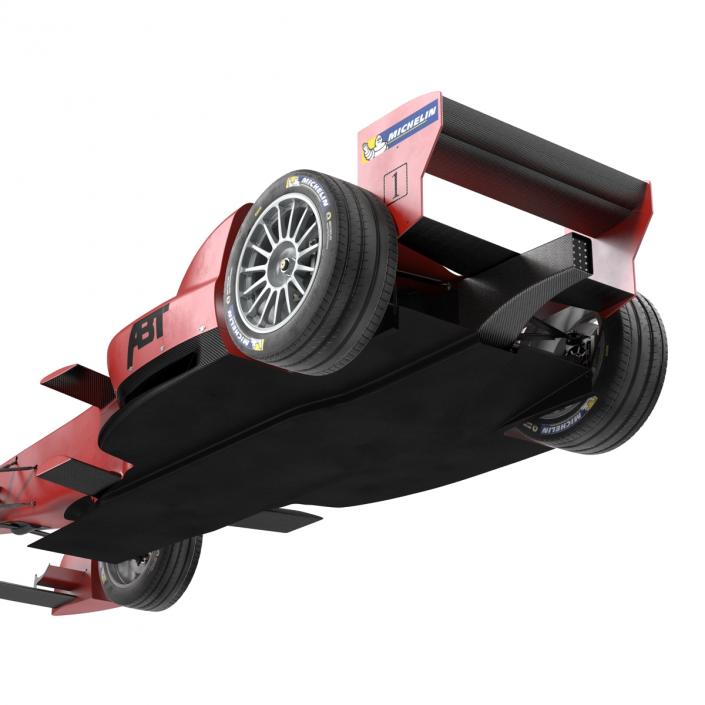 Formula E Race Car ABT 3D