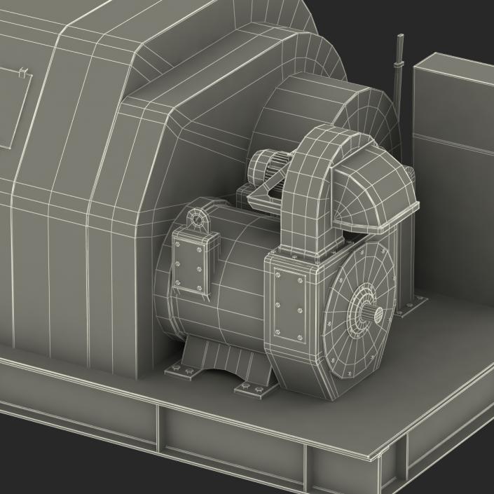 3D model Mechanical Drawworks