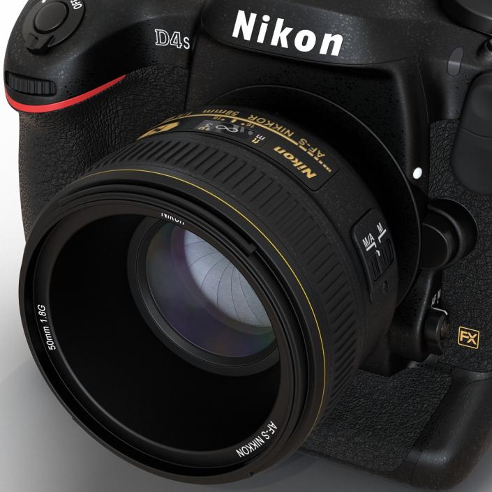 Nikon D4S 3D model