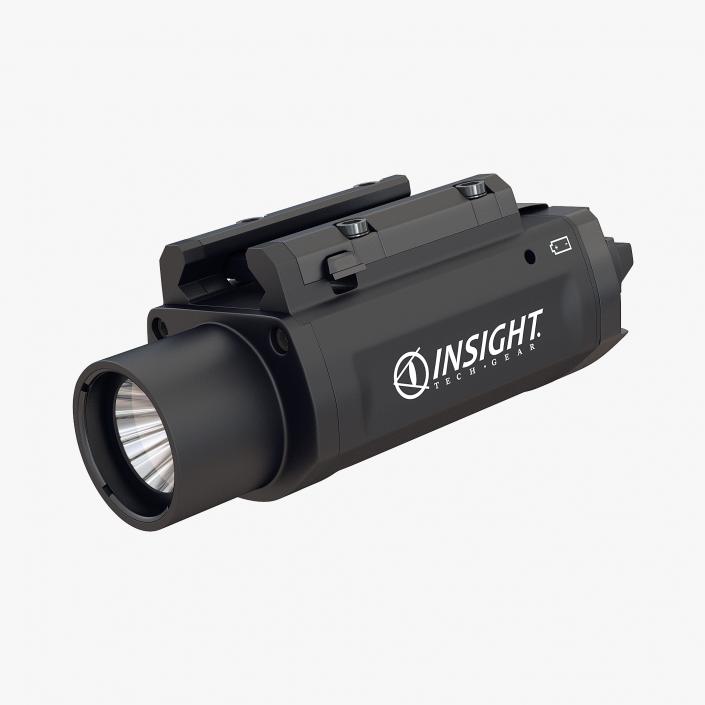 3D model LED Tactical Weapon Light Insight Technology WX150