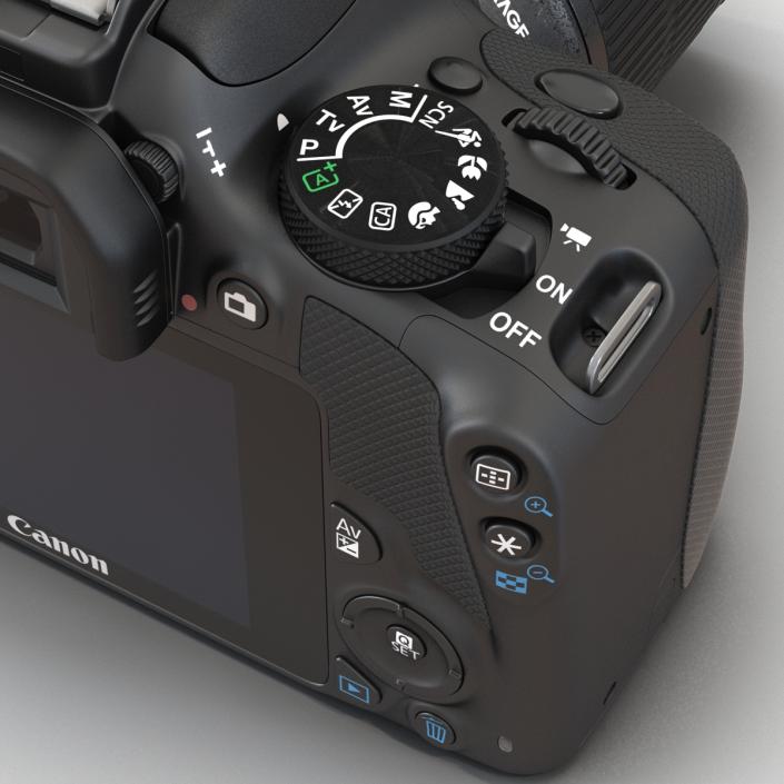 Canon EOS 100D 3D model