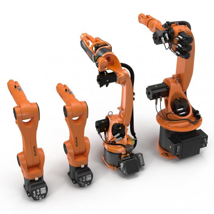 Kuka Robots Collection 3 3D model
