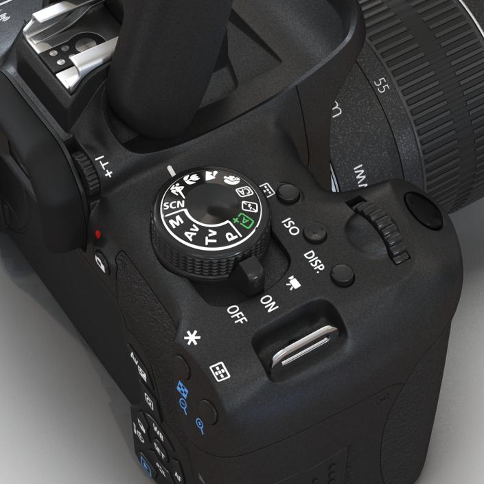Canon EOS 750D 3D model