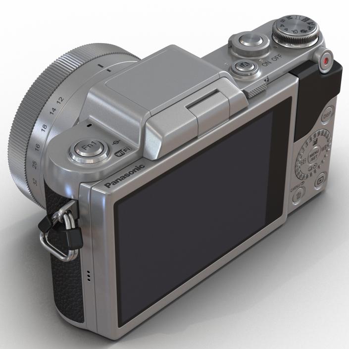 Panasonic DMC GF7 Rigged 3D model