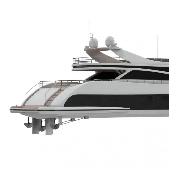 3D Motor Yacht 2 model