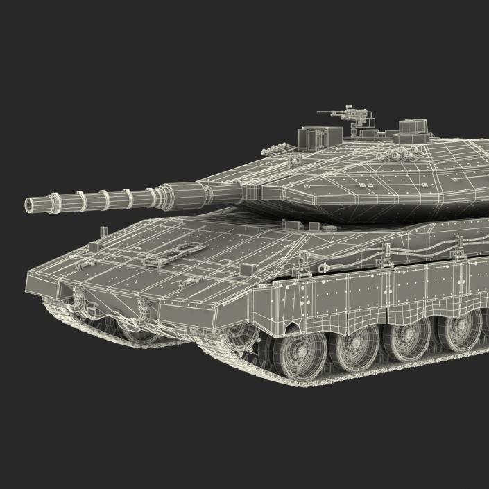 3D model Merkava Mk IV 2