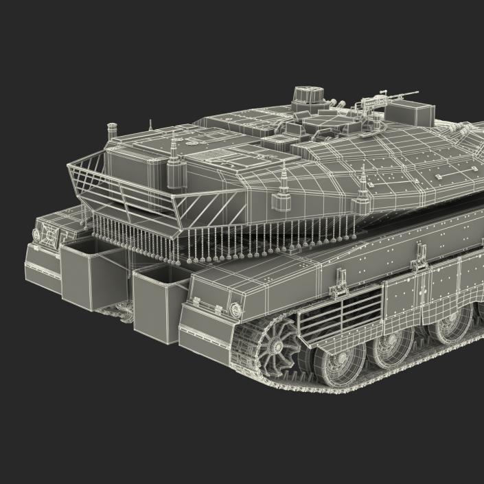 3D model Merkava Mk IV 2
