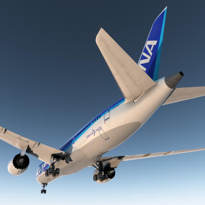 Boeing 787-8 Dreamliner All Nippon Airways 3D