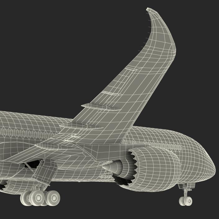 3D Boeing 787-8 Dreamliner Generic