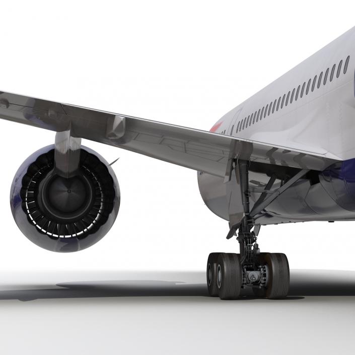 Boeing 787-8 Dreamliner British Airways 3D model