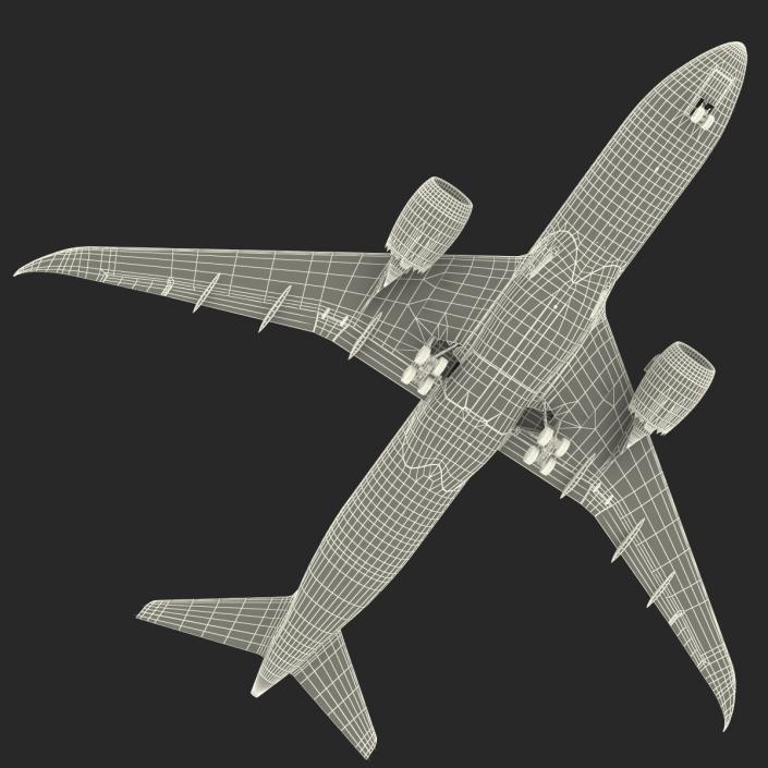 3D model Boeing 787-8 Dreamliner United