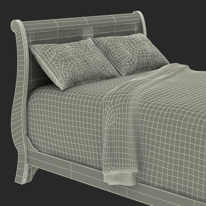 Bed 3 3D model