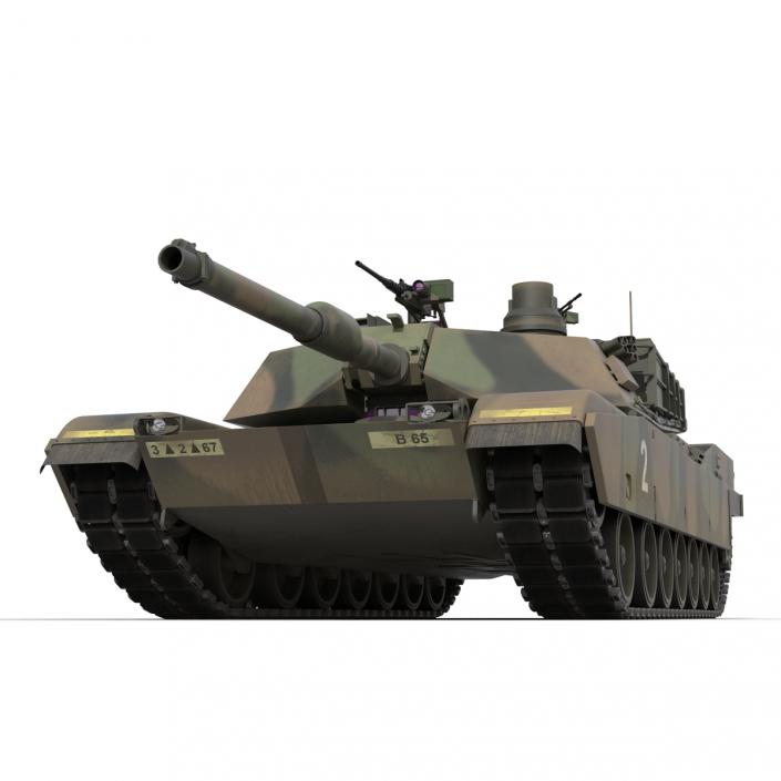 M1 Abrams 3D model