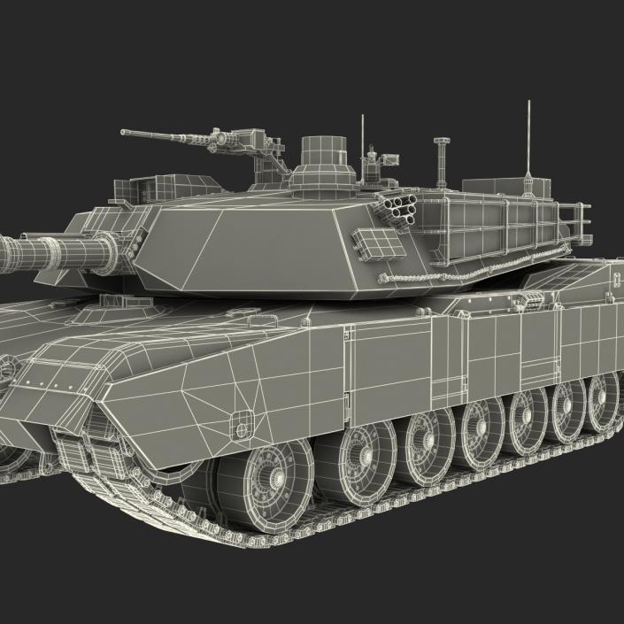 M1 Abrams 3D model