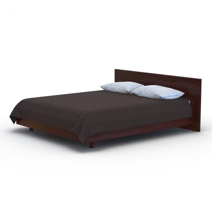 3D Queen Bed 2