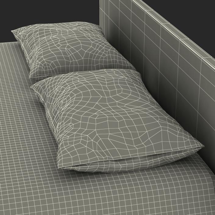 3D Queen Bed 2