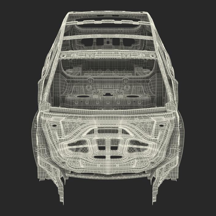 SUV Frame 3D model