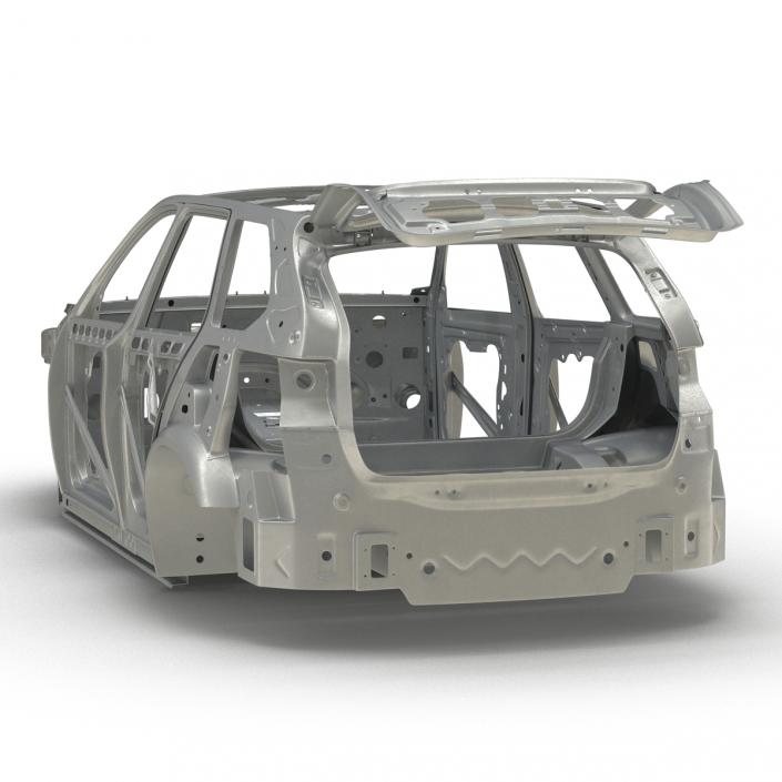 3D SUV Frame Rigged