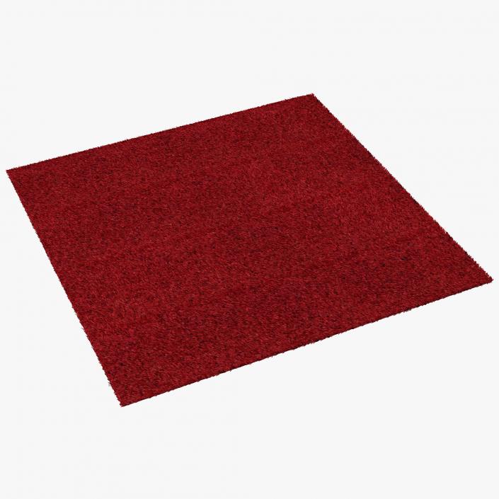 3D model Carpet Red