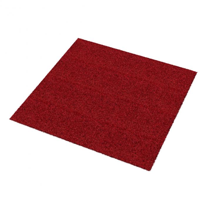 3D model Carpet Red
