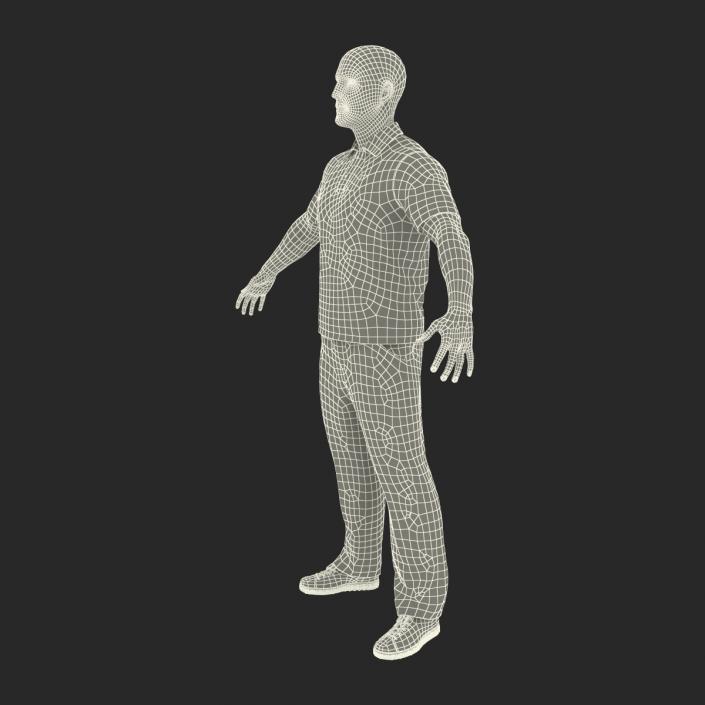 3D Man Casual Style
