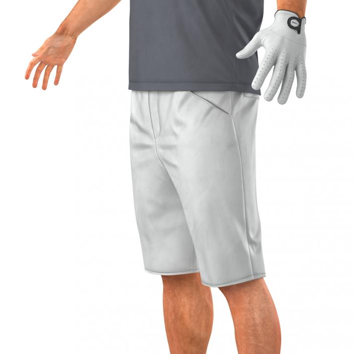 3D Golf Player 2 model