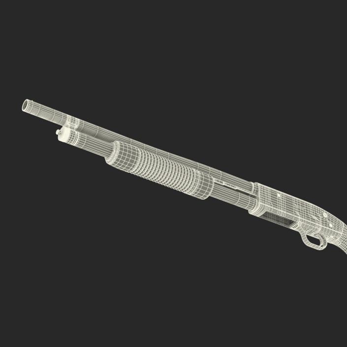 3D model Shotgun Mossberg 500