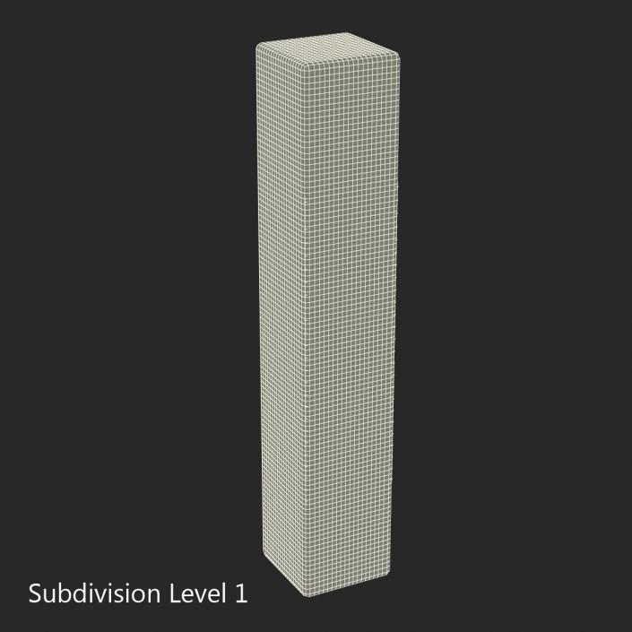 3D model Concrete Pillar