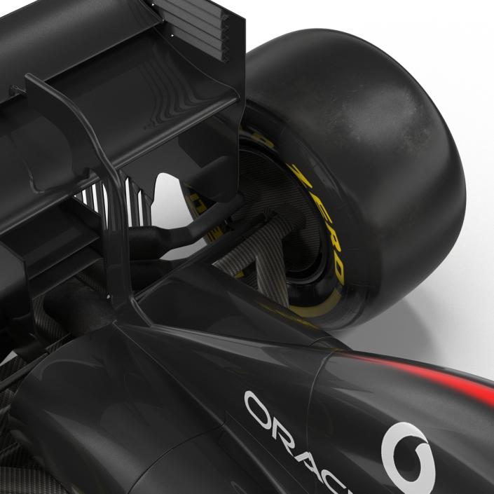 Formula One Car Rigged 3D