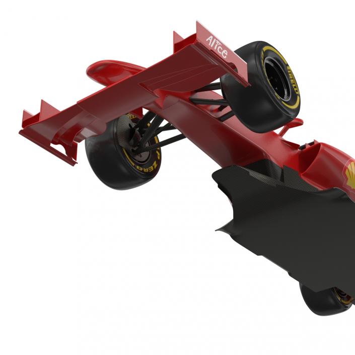 Formula One Car Red 3D model