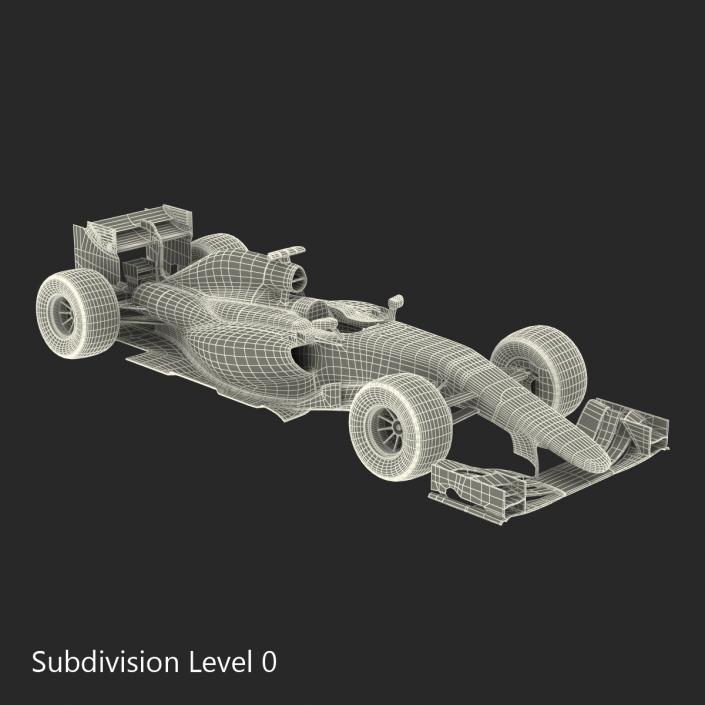 3D Formula One Car Generic model