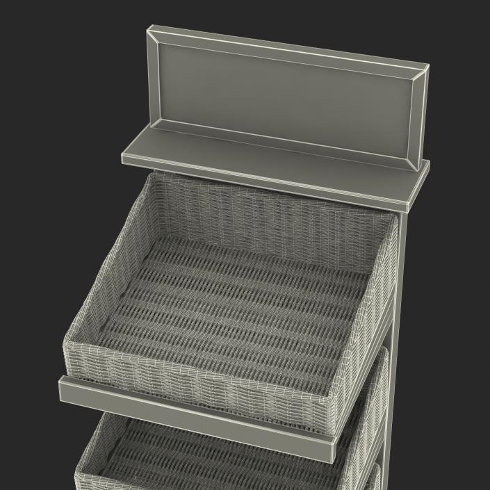 Bakery Display Shelves 4 3D model