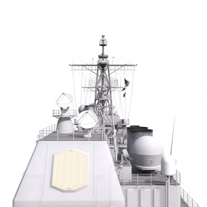 3D model Ticonderoga Class Cruiser Monterey CG-61