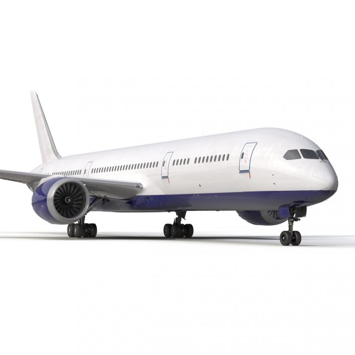 3D Boeing 787-9 Dreamliner Generic