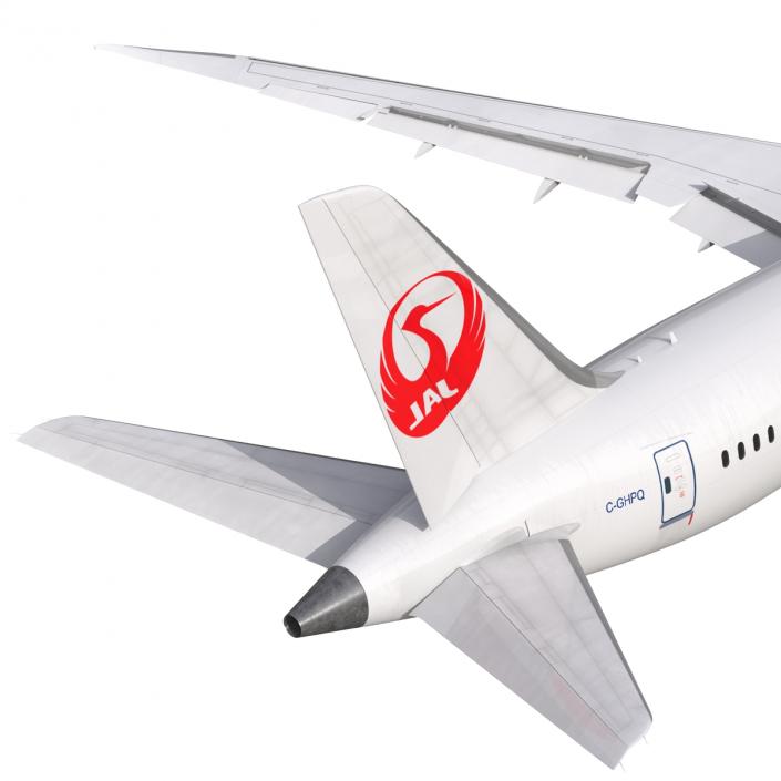 3D Boeing 787-9 Dreamliner Japan Airlines model