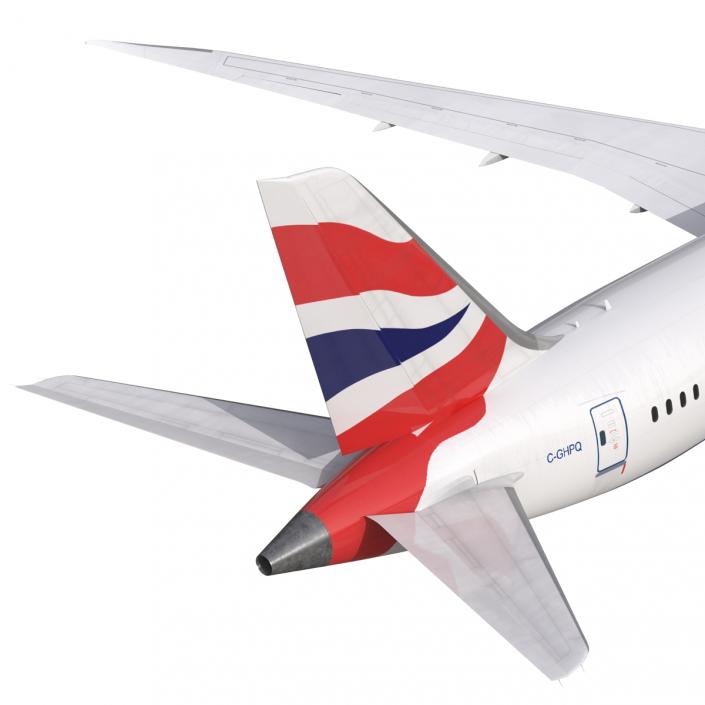Boeing 787-9 Dreamliner British Airways 3D model