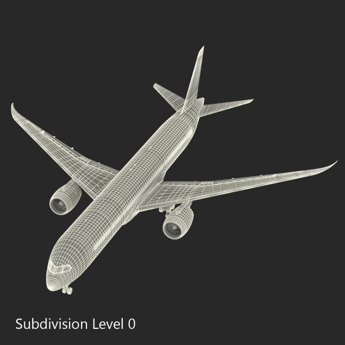 Boeing 787-9 Dreamliner British Airways 3D model