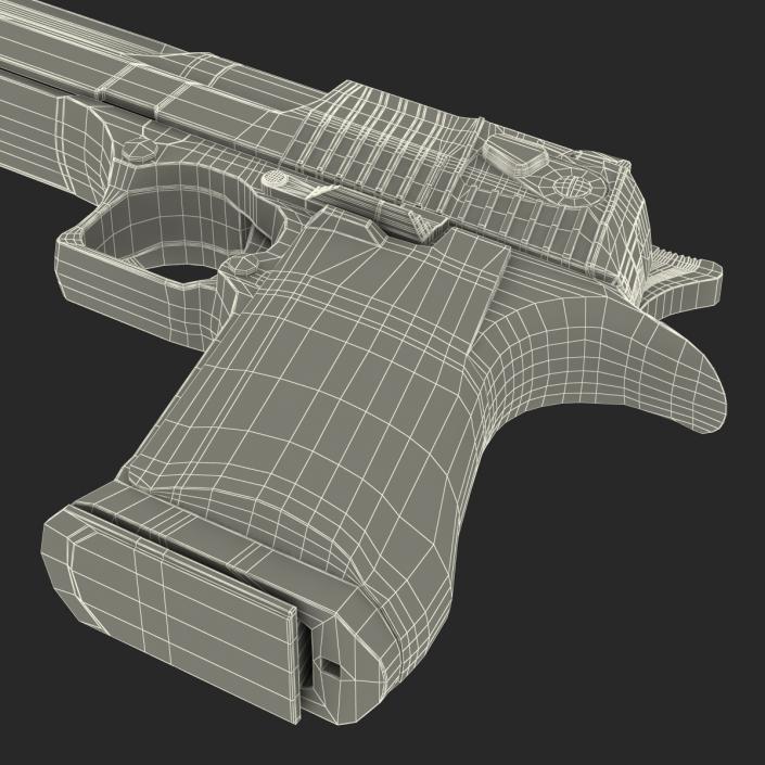 3D Pistol IMI Desert Eagle model