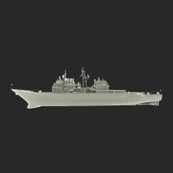 3D Ticonderoga Class Cruiser Philippine Sea CG-58