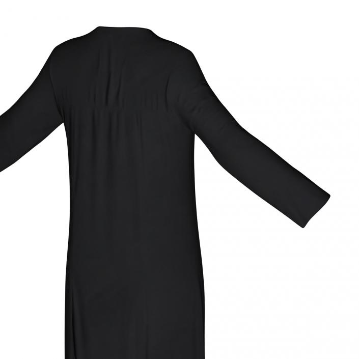 Traditional Arab Ladies Dress Abaya 2 3D