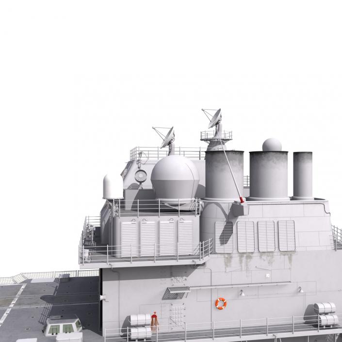 Ticonderoga Class Cruiser Port Royal CG-73 3D