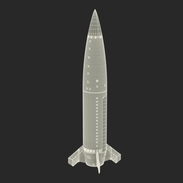 3D model Lockheed Martin MGM-140 ATACMS