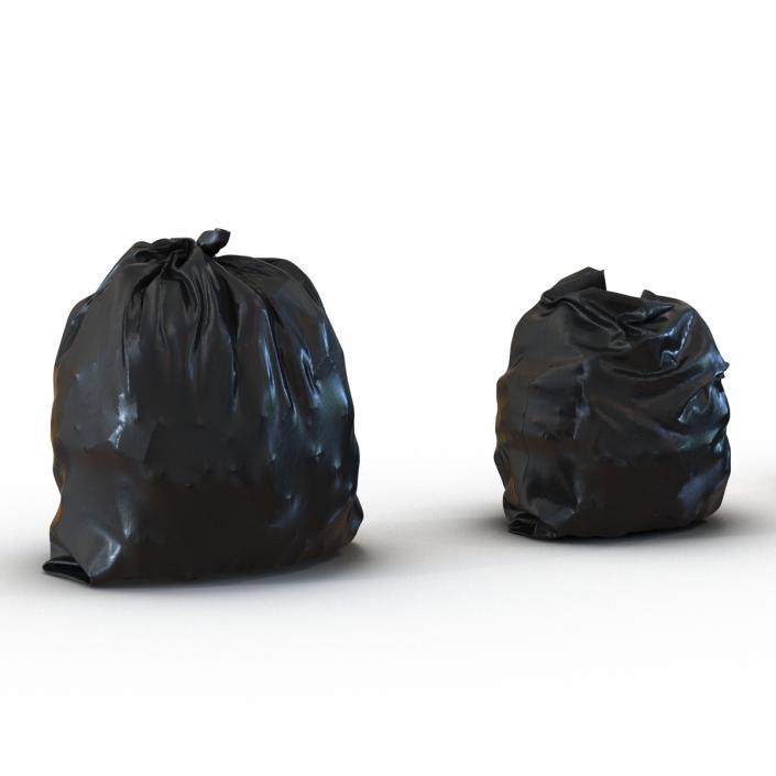 3D Garbage Bags Collection model