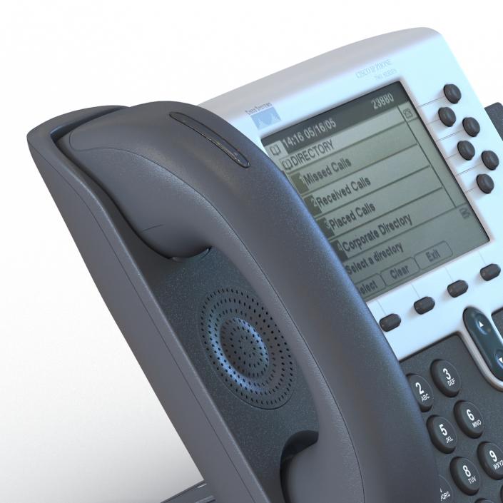 3D Cisco Unified IP Phone 7961G model