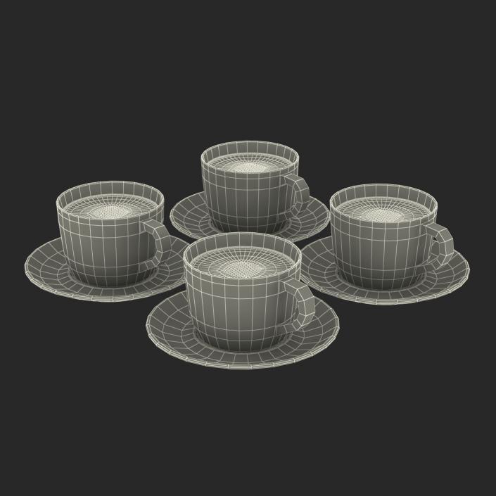 Coffee Cups Collection 3D