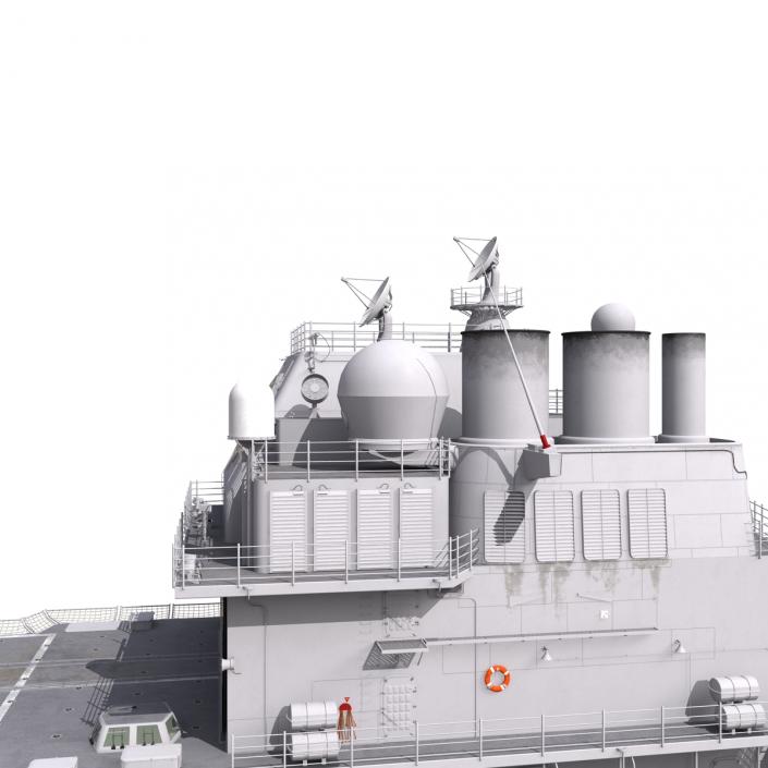 3D Ticonderoga Class Cruiser Vicksburg CG-69